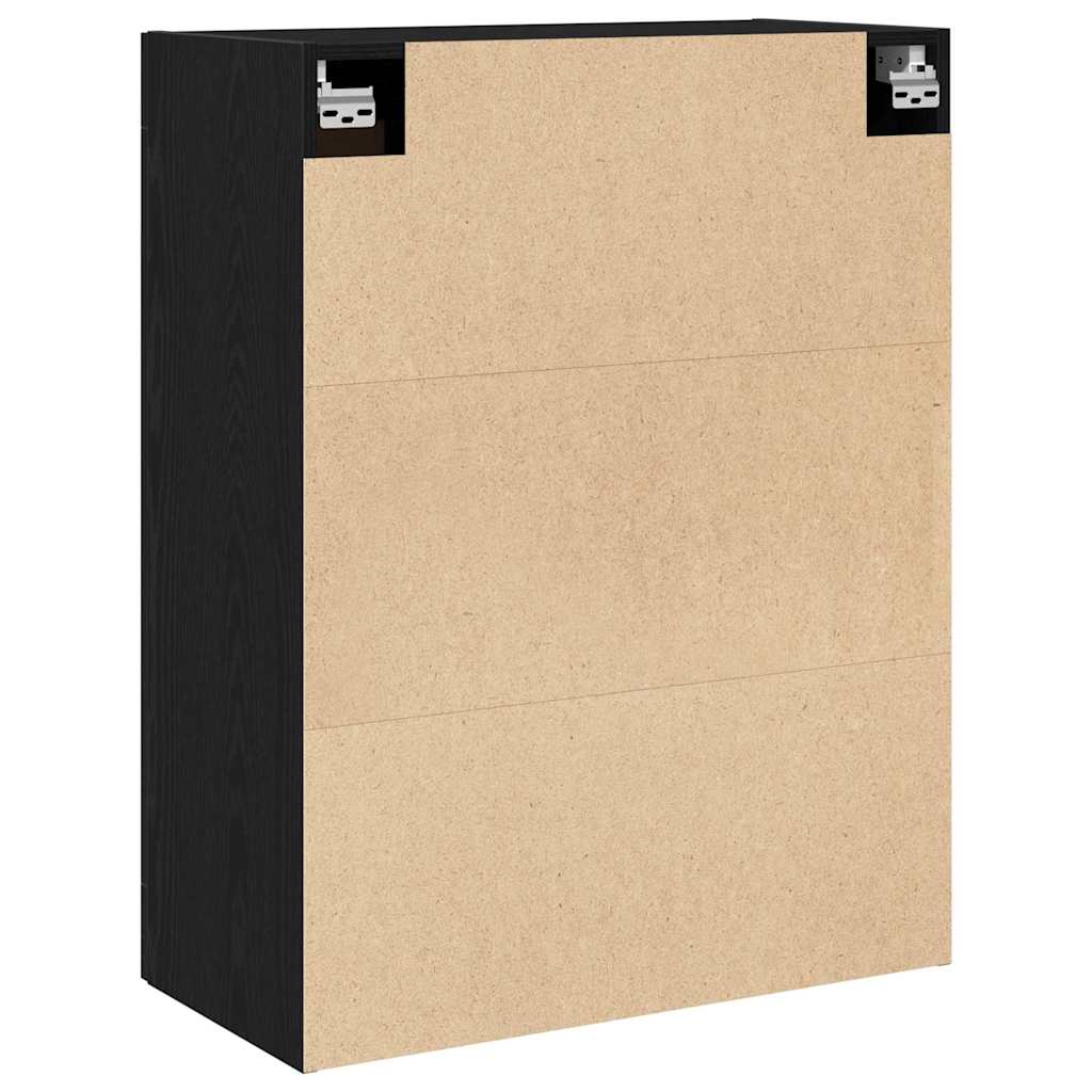 Wall-mounted Cabinet Black Oak 69.5 x 34 x 90 cm