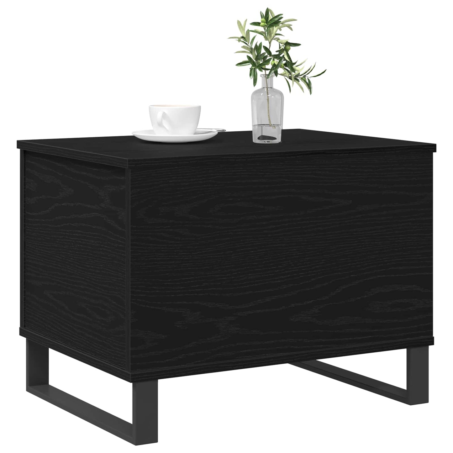 Coffee Table Black Oak 60 x 44.5 x 45 cm