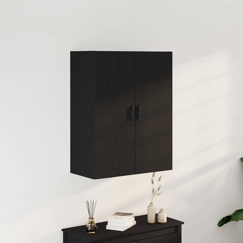 Wall-mounted Cabinet Black Oak 69.5 x 34 x 180 cm