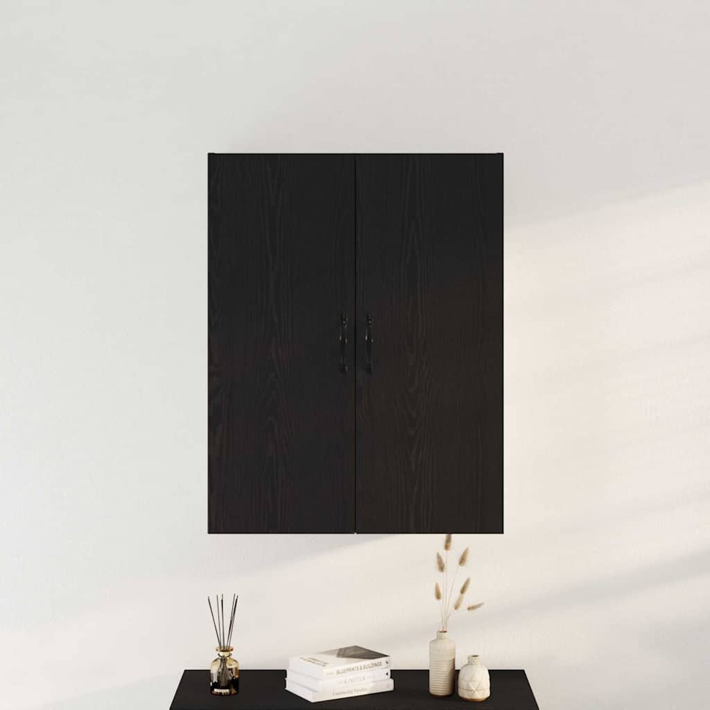 Wall-mounted Cabinet Black Oak 69.5 x 34 x 180 cm