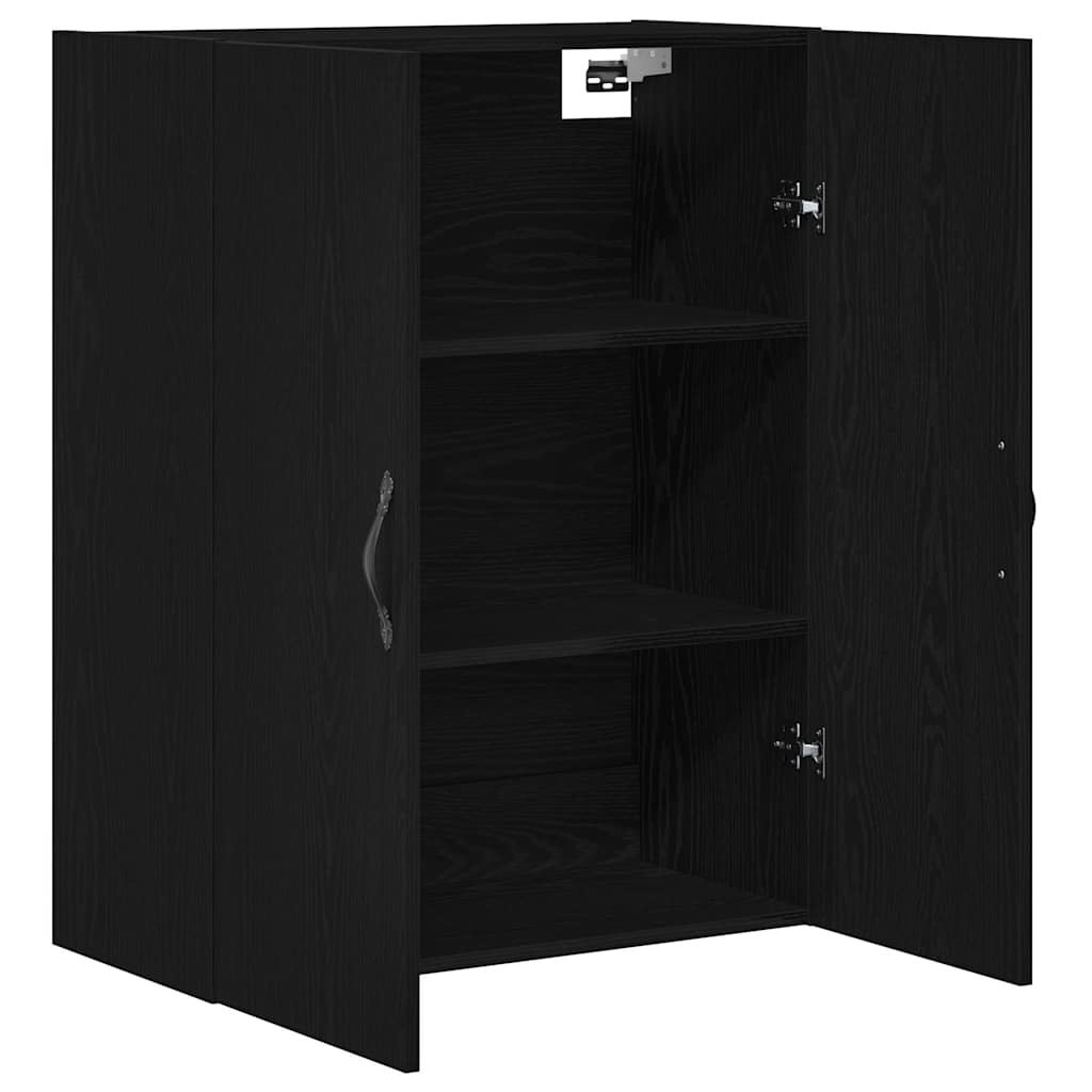 Wall-mounted Cabinet Black Oak 69.5 x 34 x 180 cm