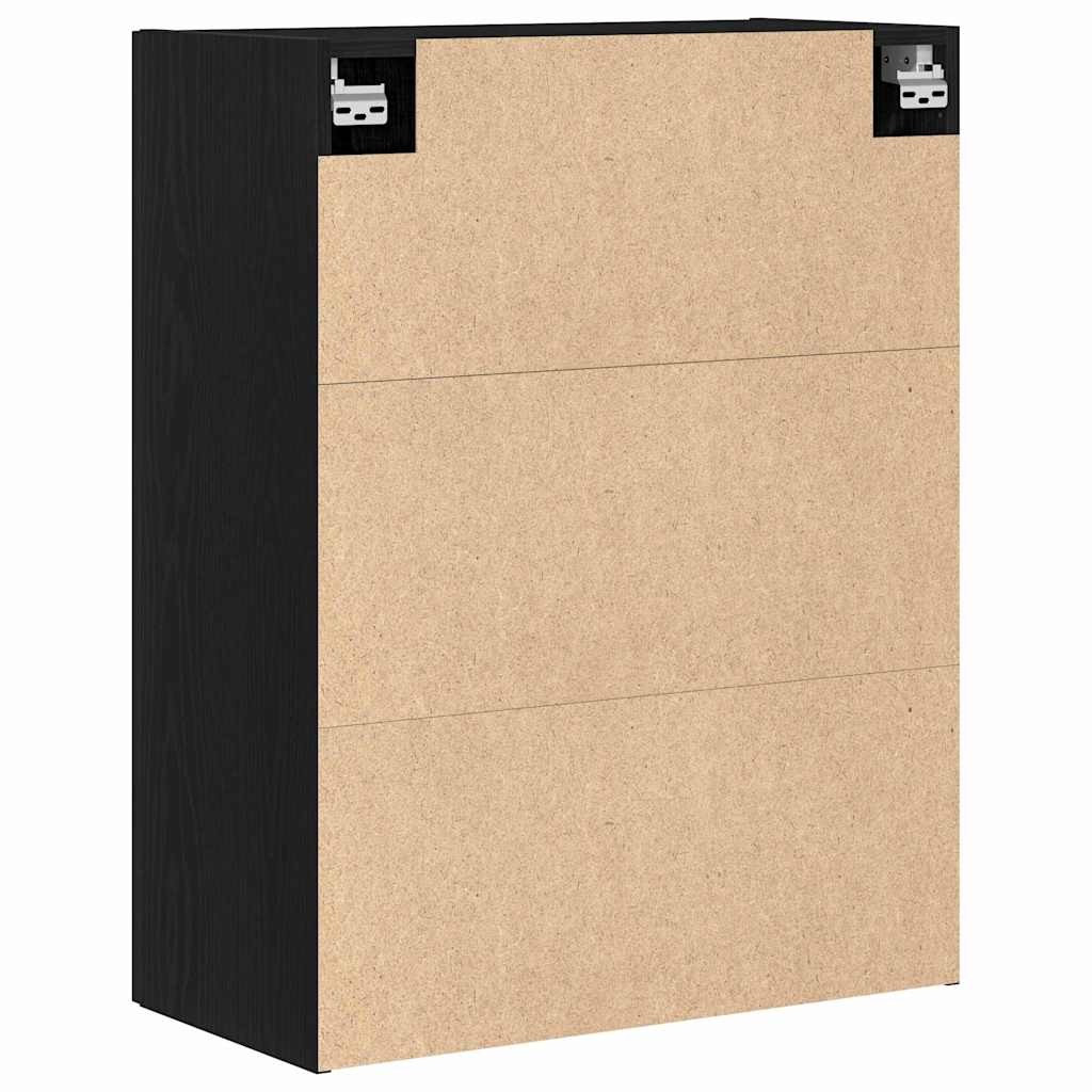 Wall-mounted Cabinet Black Oak 69.5 x 34 x 180 cm