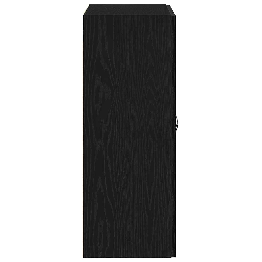 Wall-mounted Cabinet Black Oak 69.5 x 34 x 180 cm