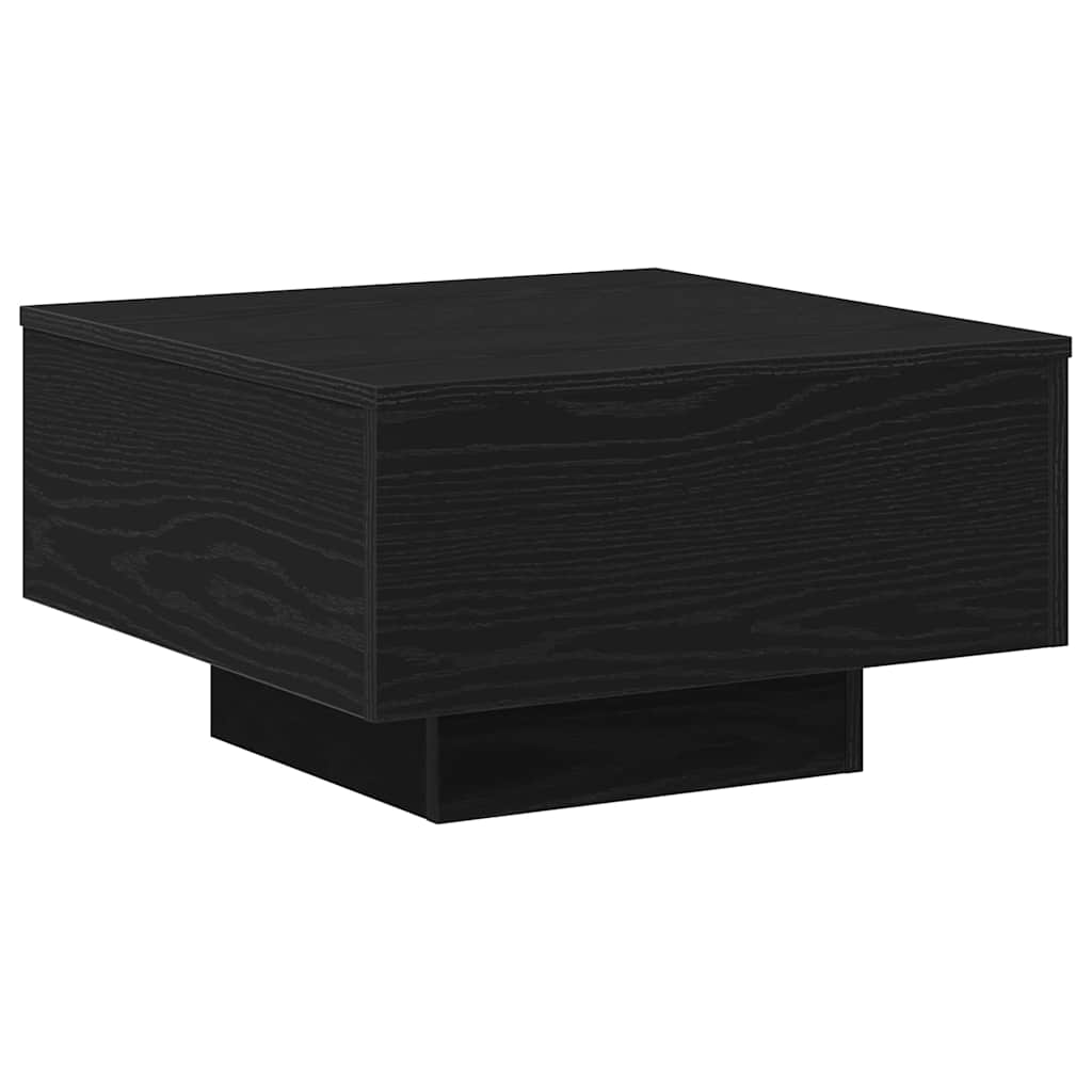 Coffee Table Black Oak 55 x 55 x 31 cm