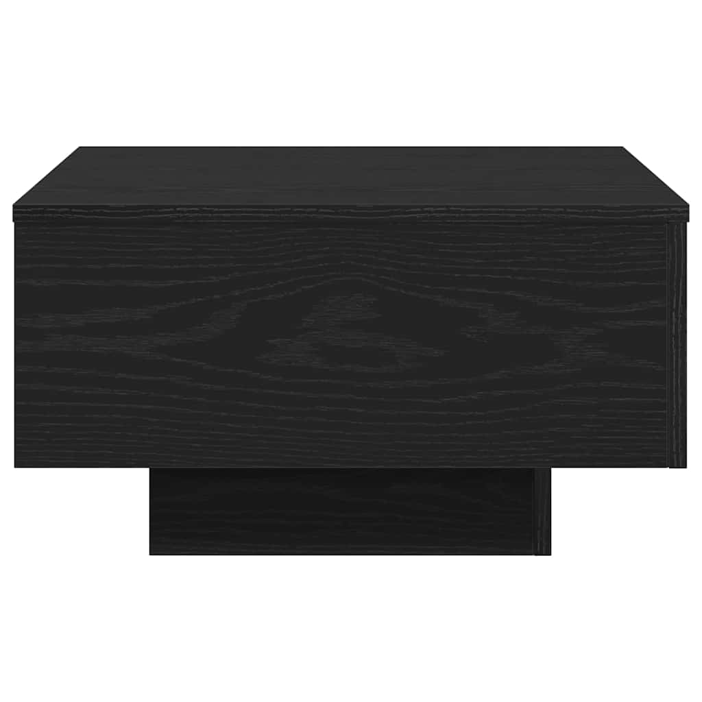 Coffee Table Black Oak 55 x 55 x 31 cm