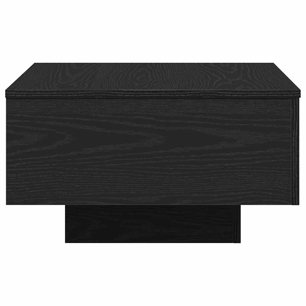 Coffee Table Black Oak 55 x 55 x 31 cm