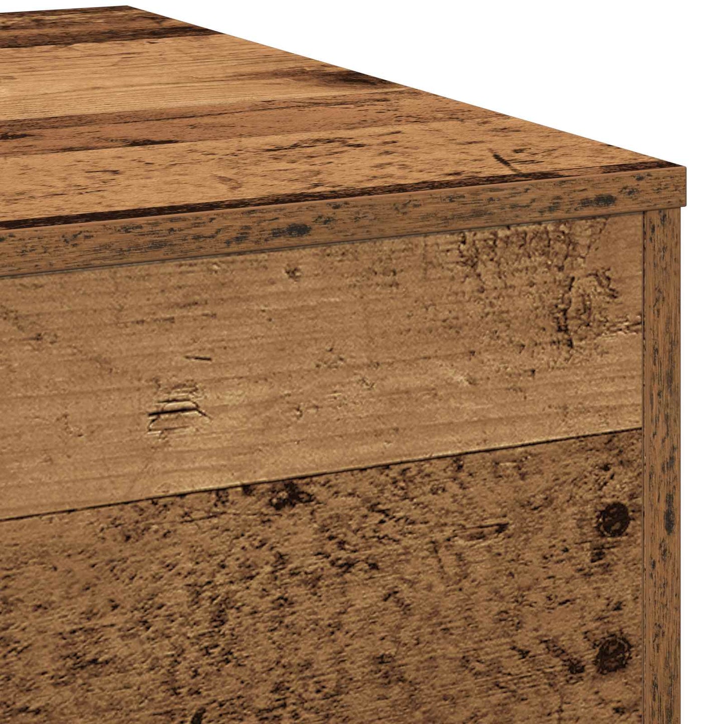 Coffee Table Old Wood 80 x 80 x 31 cm