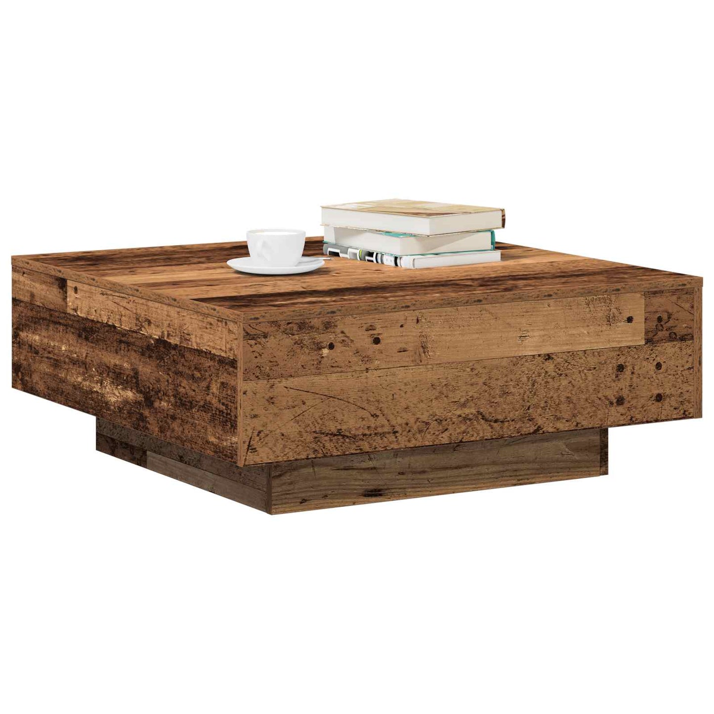 Coffee Table Old Wood 80 x 80 x 31 cm