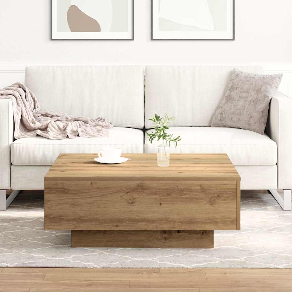 Coffee Table Artisan Oak 80 x 80 x 31 cm