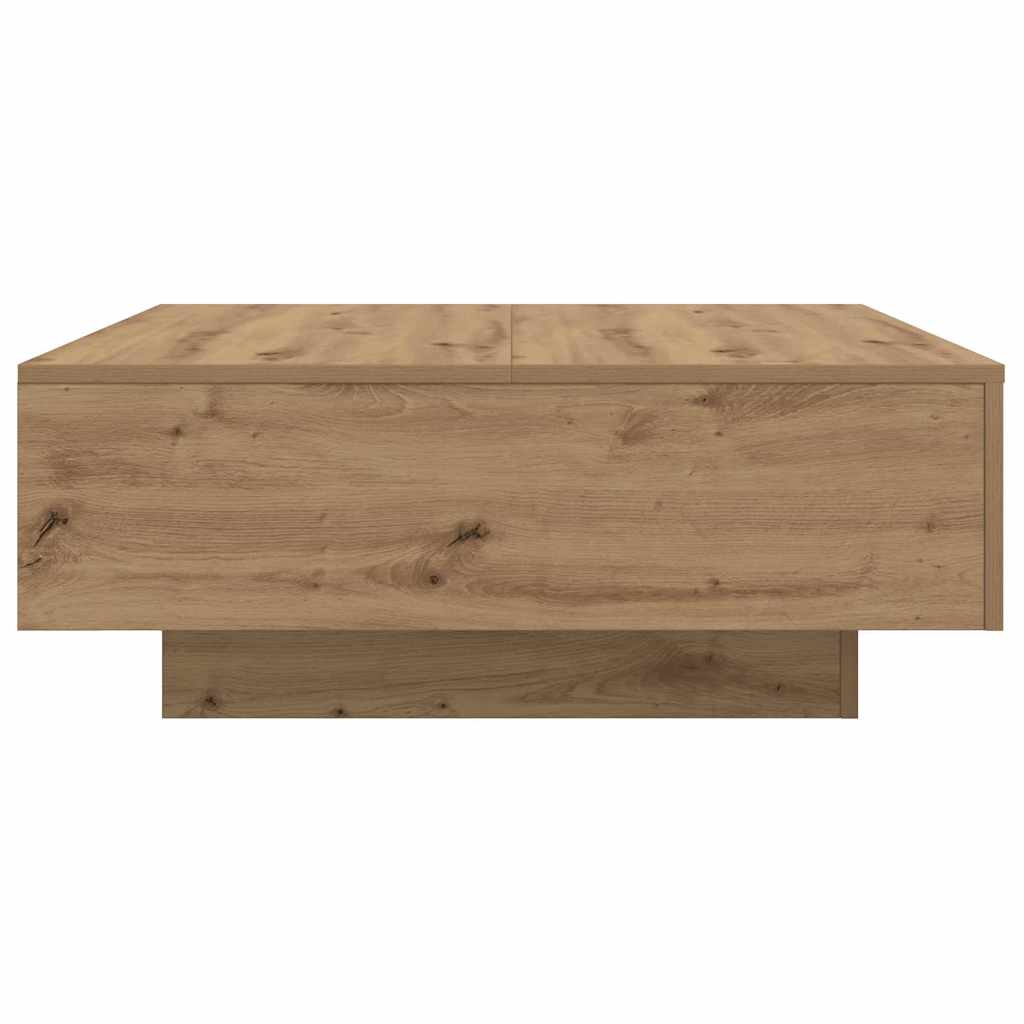 Artisan Oak 80 x 80 x 31 cm Engineered Wood