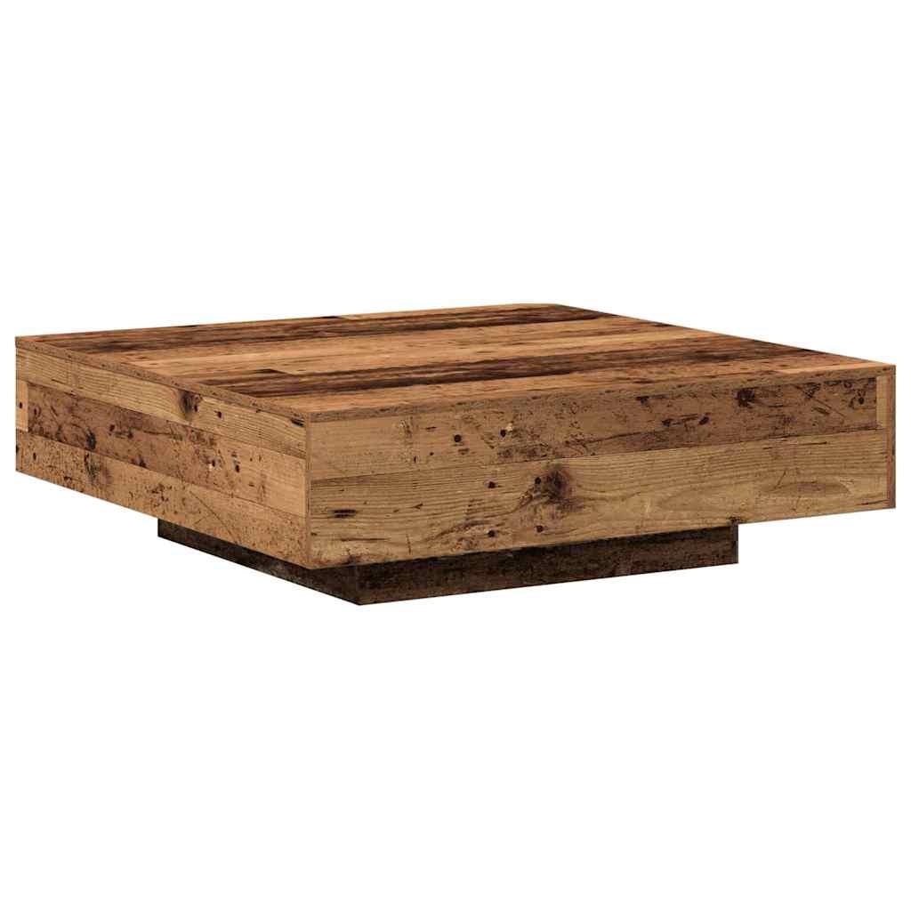 Coffee Table Old Wood 100 x 100 x 31 cm