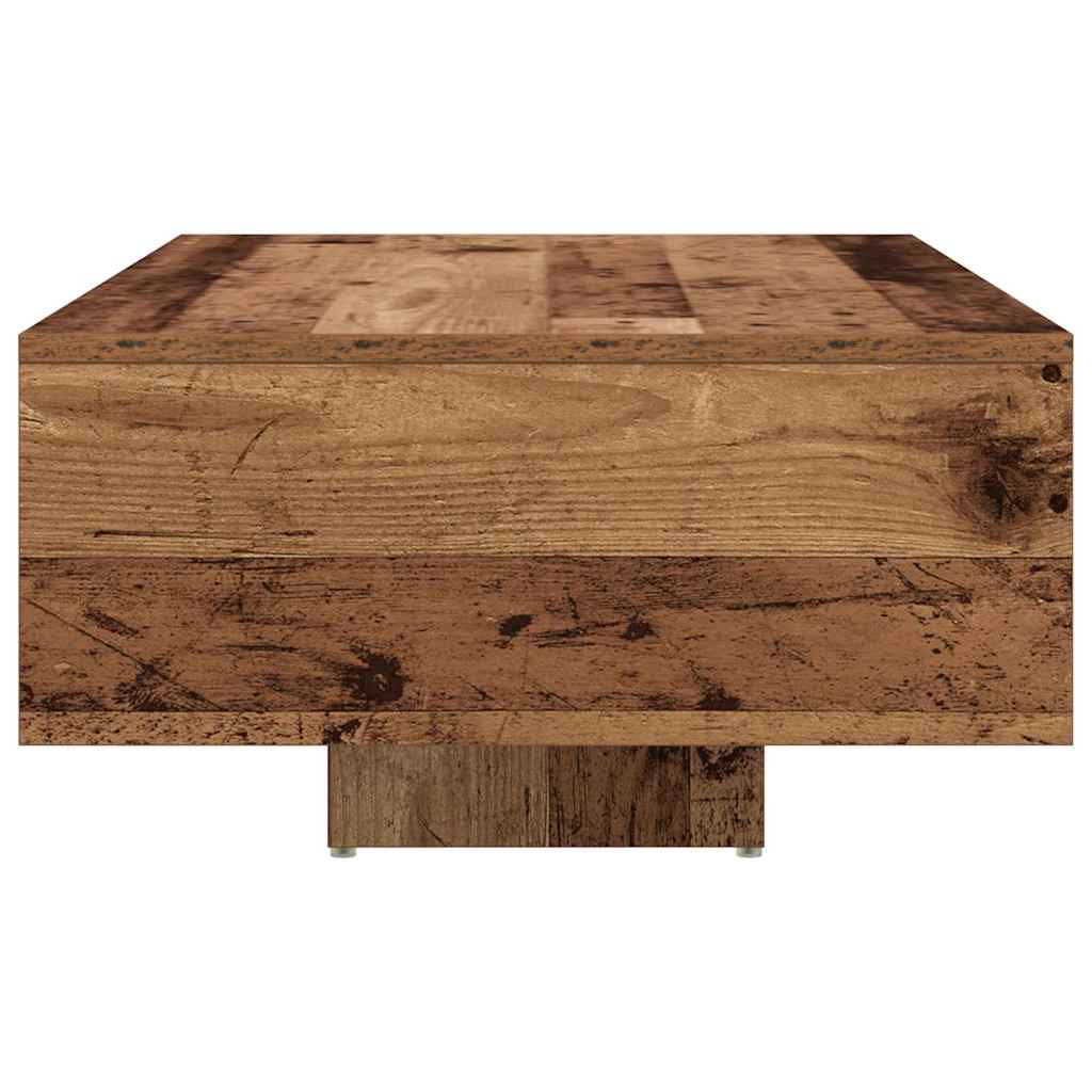 Coffee Table Old Wood 85 x 55 x 31 cm Engineered Wood