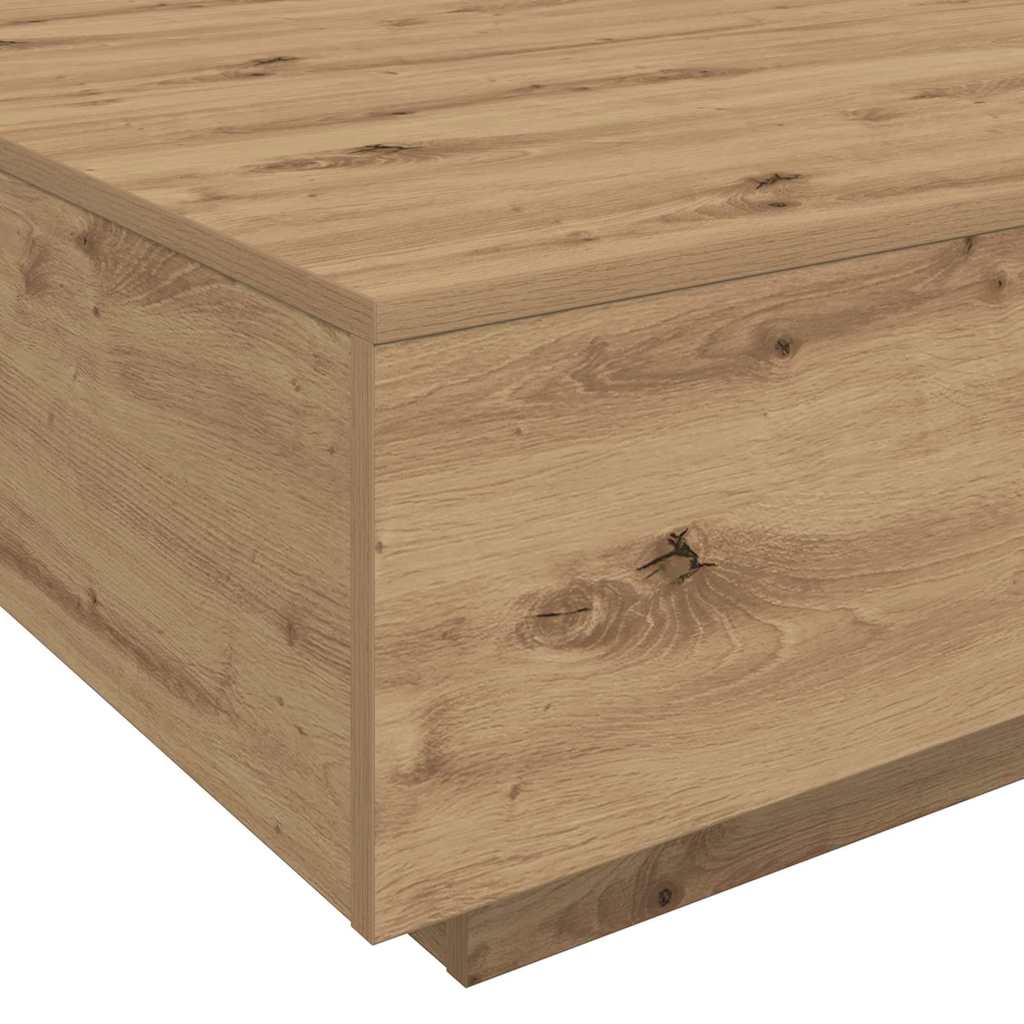 Coffee Table Artisan Oak 85 x 55 x 31 cm Engineered Wood