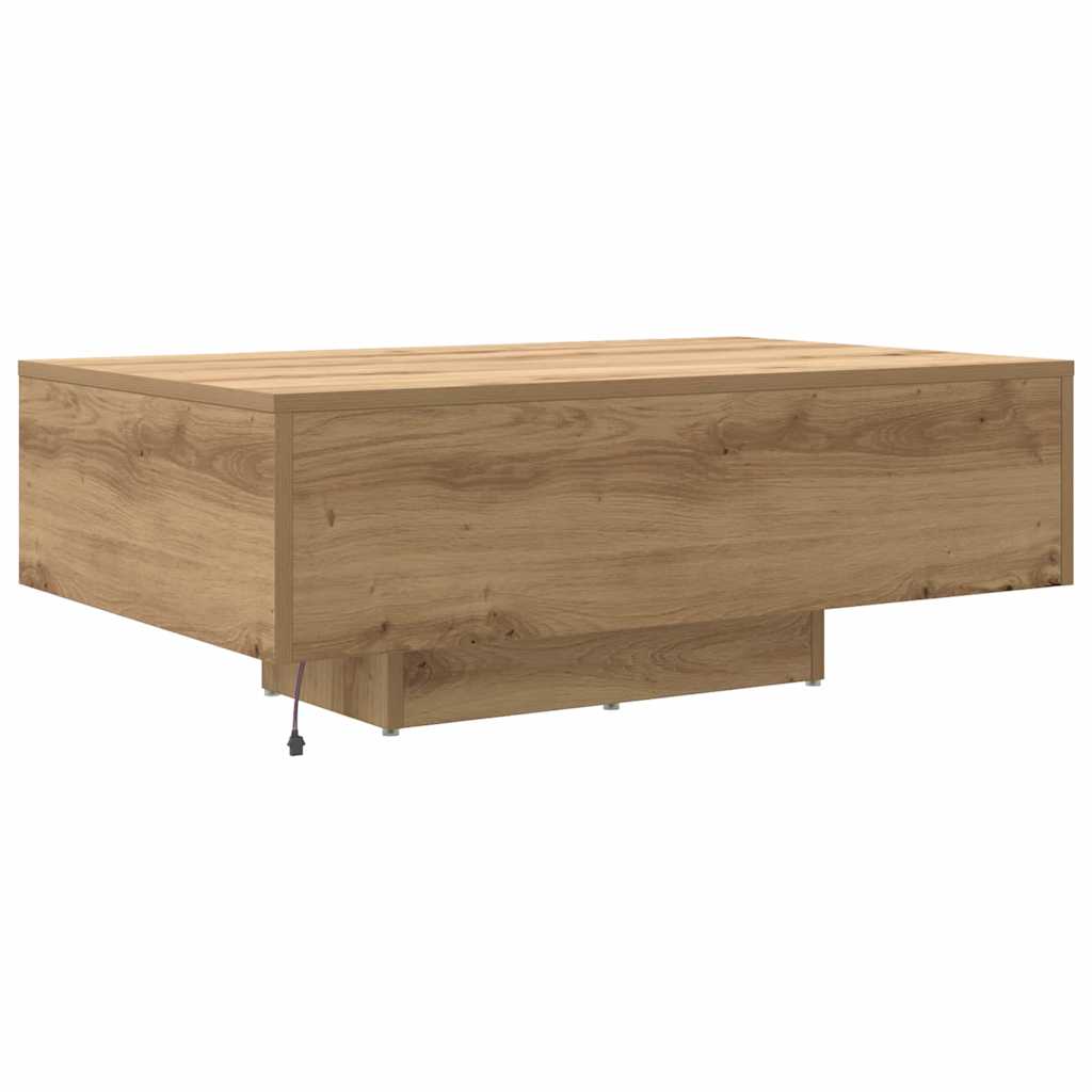 Coffee Table Artisan Oak 85 x 55 x 31 cm Engineered Wood