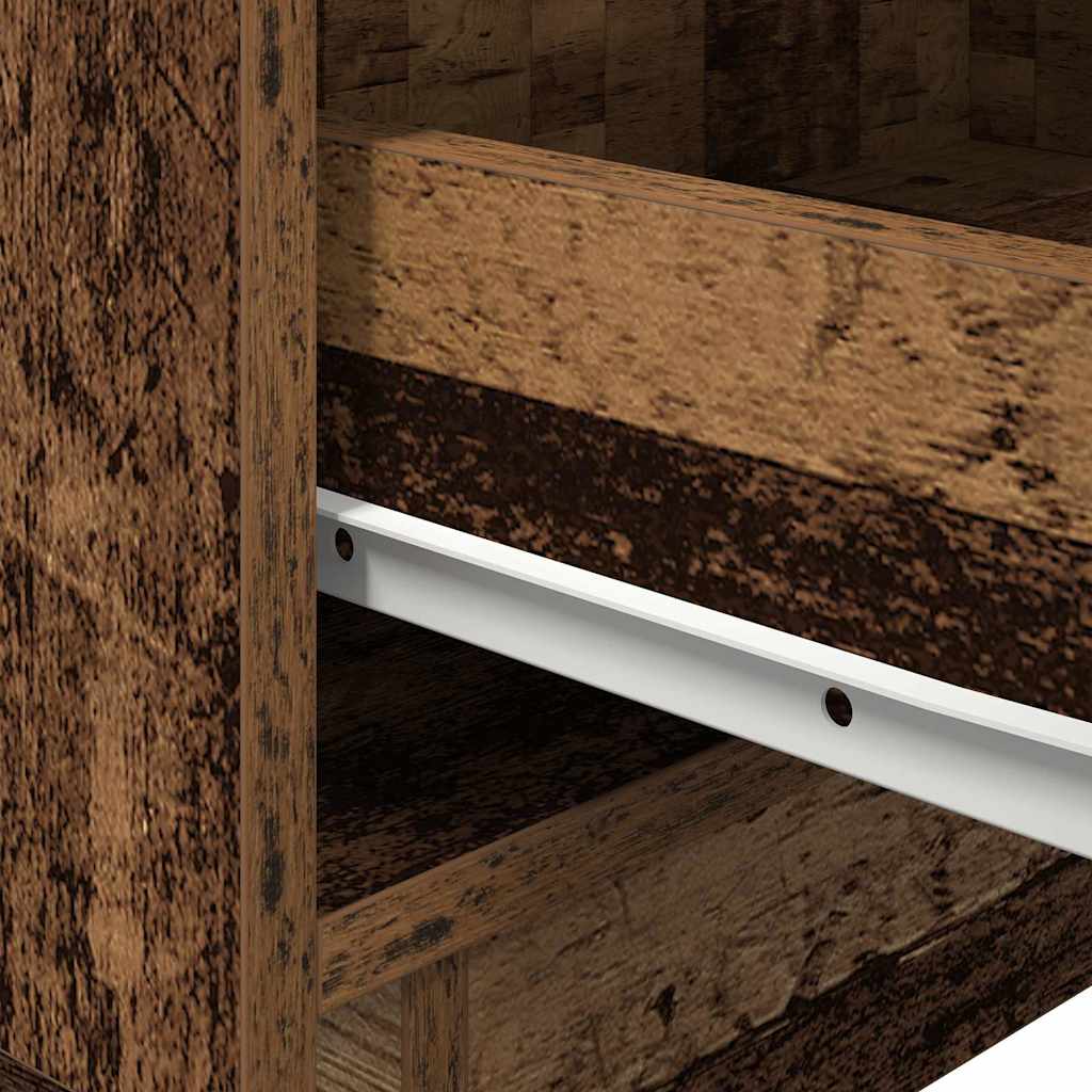 Bedside Cabinet Old Wood 45 x 40 x 55 cm Engineered Wood