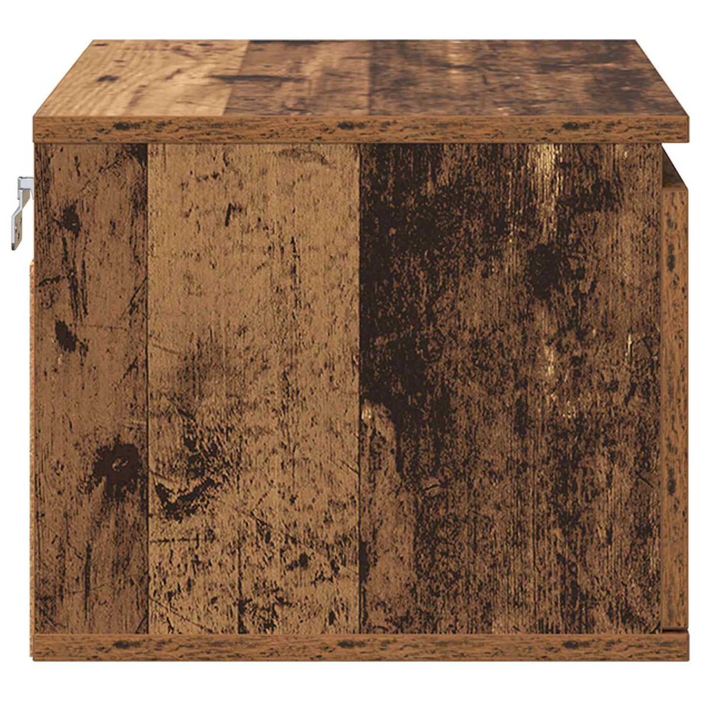 Wall-mounted Bedside Cabinet Old Wood 50 x 36 x 30 cm