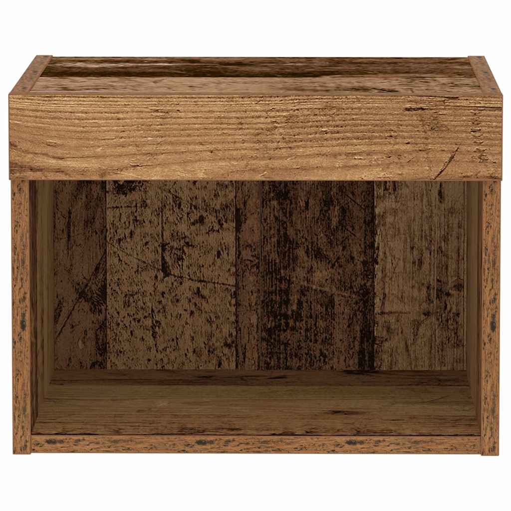 TV Cabinet Set Old Wood 40 x 30 x 30 cm Engineered Wood