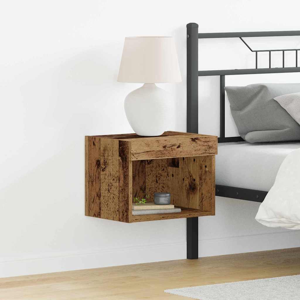 TV Cabinet Set 2 pcs Old Wood 40 x 30 x 30 cm Engineered Wood