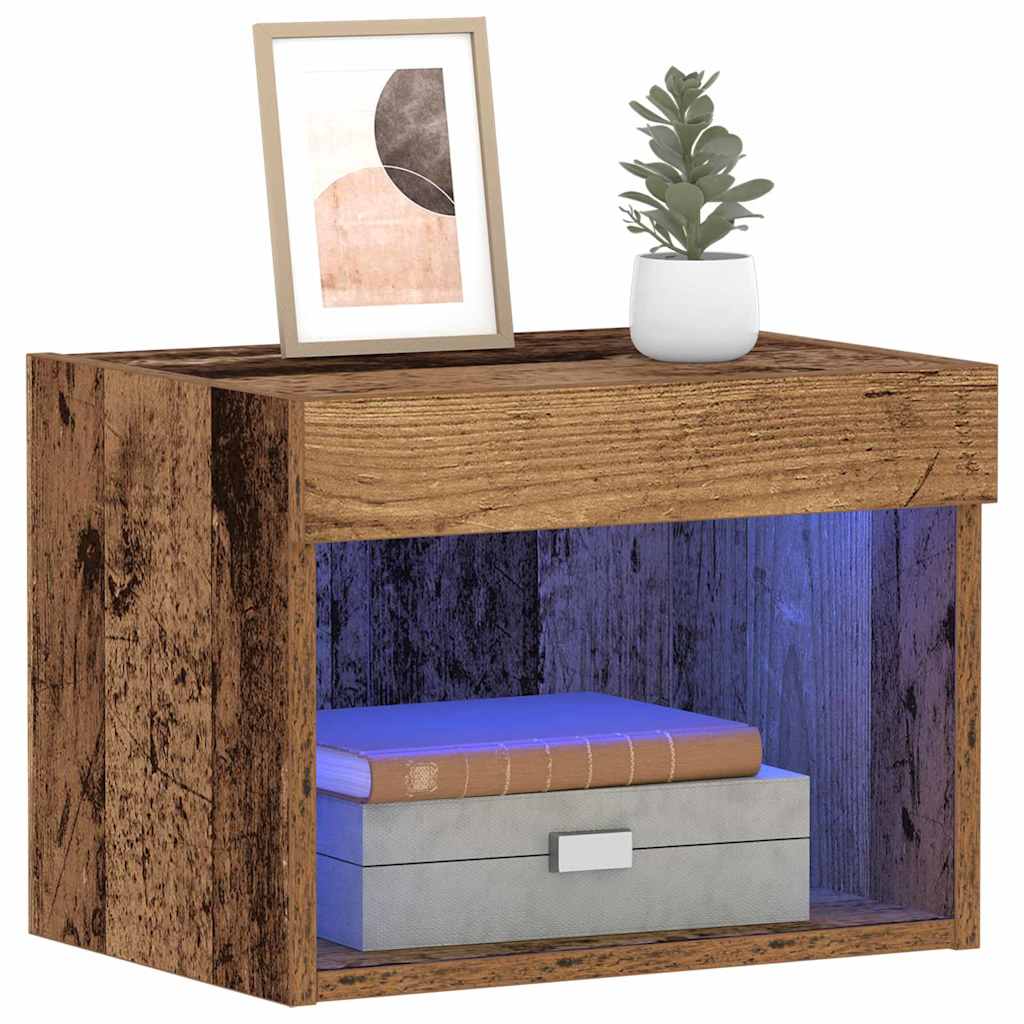 TV Cabinet Set 2 pcs Old Wood 40 x 30 x 30 cm Engineered Wood