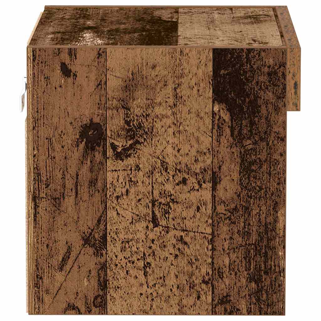 TV Cabinet Set 2 pcs Old Wood 40 x 30 x 30 cm Engineered Wood