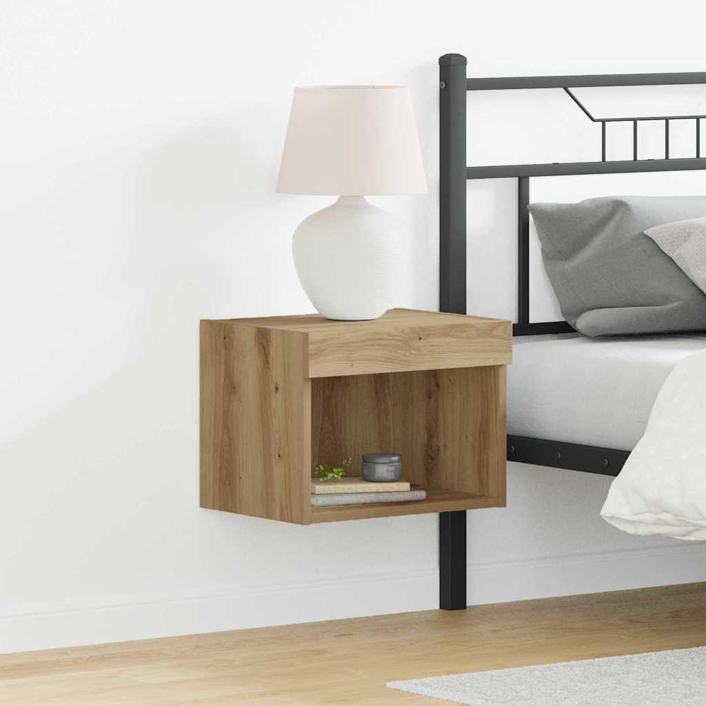 TV Cabinet Set with LED 2 pcs Artisan Oak 40 x 30 x 30 cm