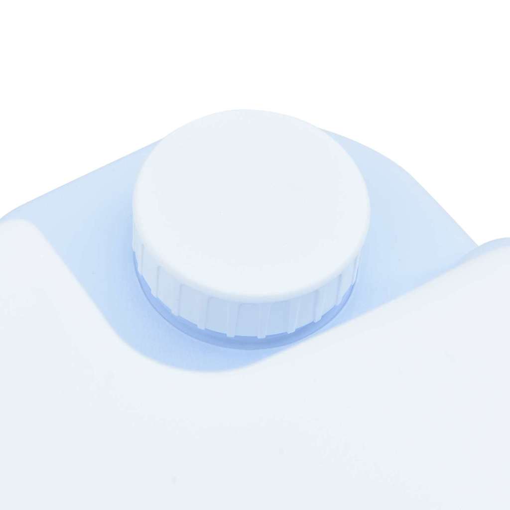 Camping Toilet Manual Light Blue and White 41.5 x 36.5 x 42 cm