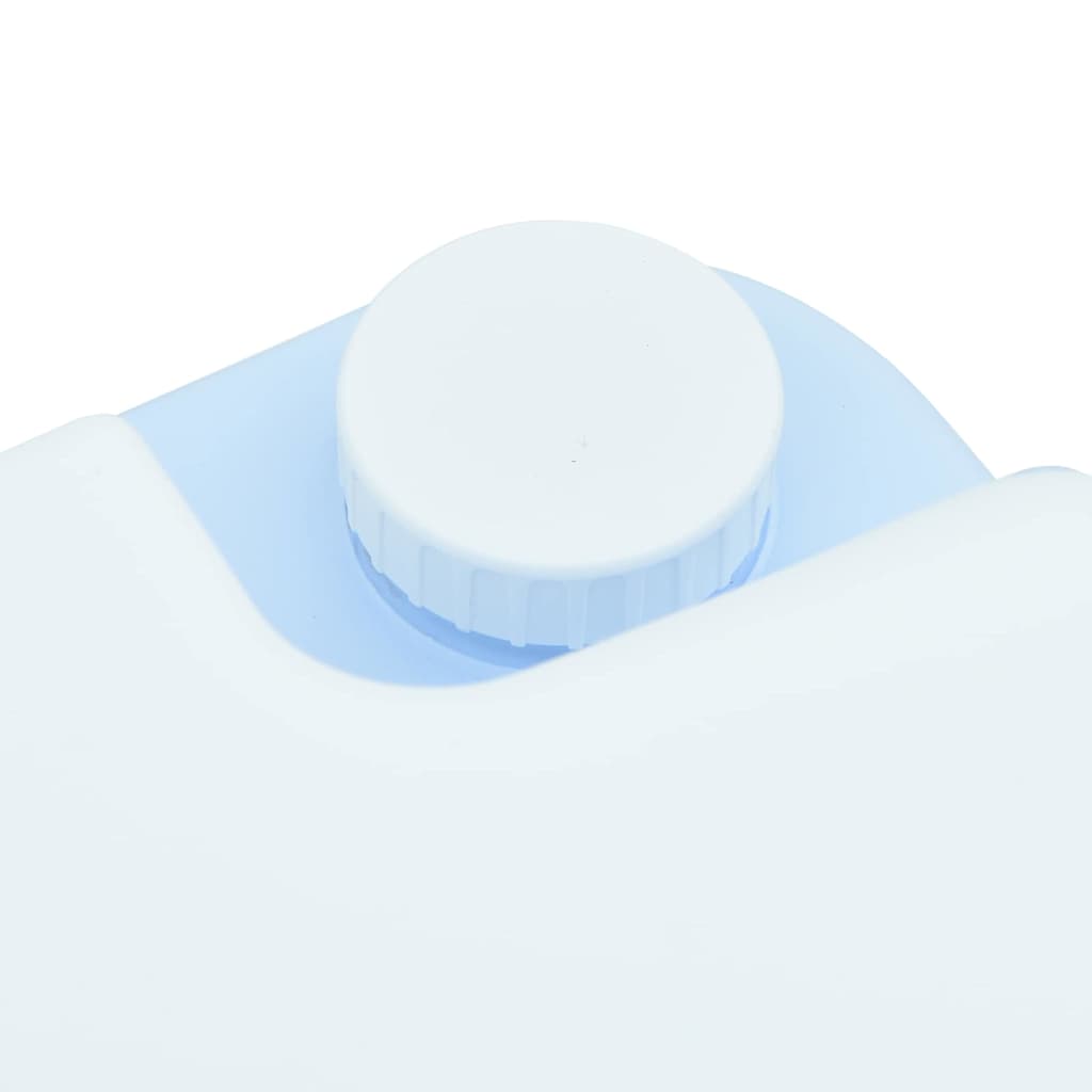 Camping Toilet Manual Light Blue and White 41.5 x 36.5 x 30 cm