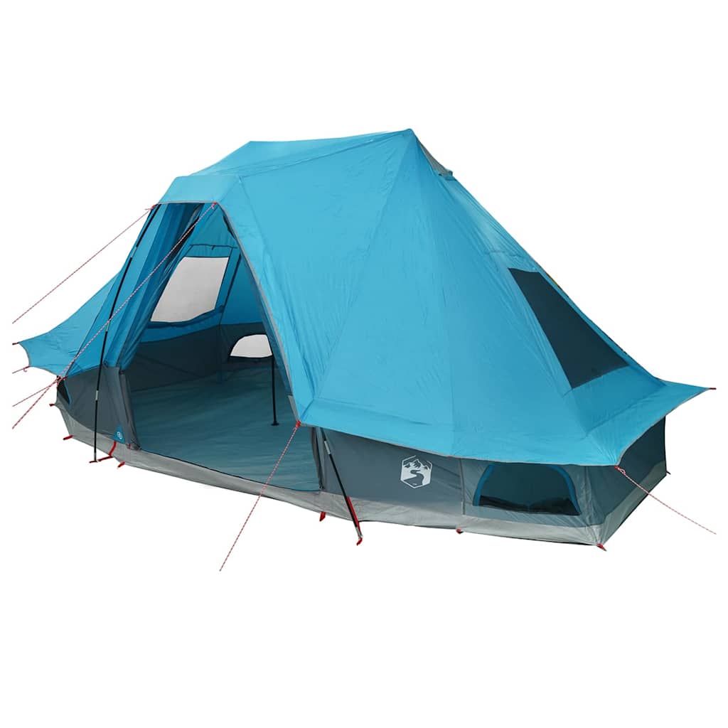 Tipi Tent with Roof Blue 466 x 310 x 240 cm Taffeta