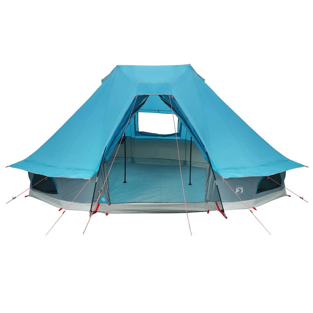 Tipi Tent with Roof Blue 466 x 310 x 240 cm Taffeta