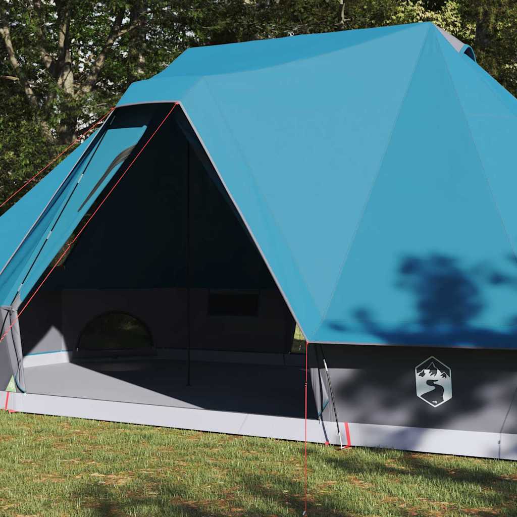 Tipi Tent with Roof Blue 680 x 430 x 270 cm Taffeta