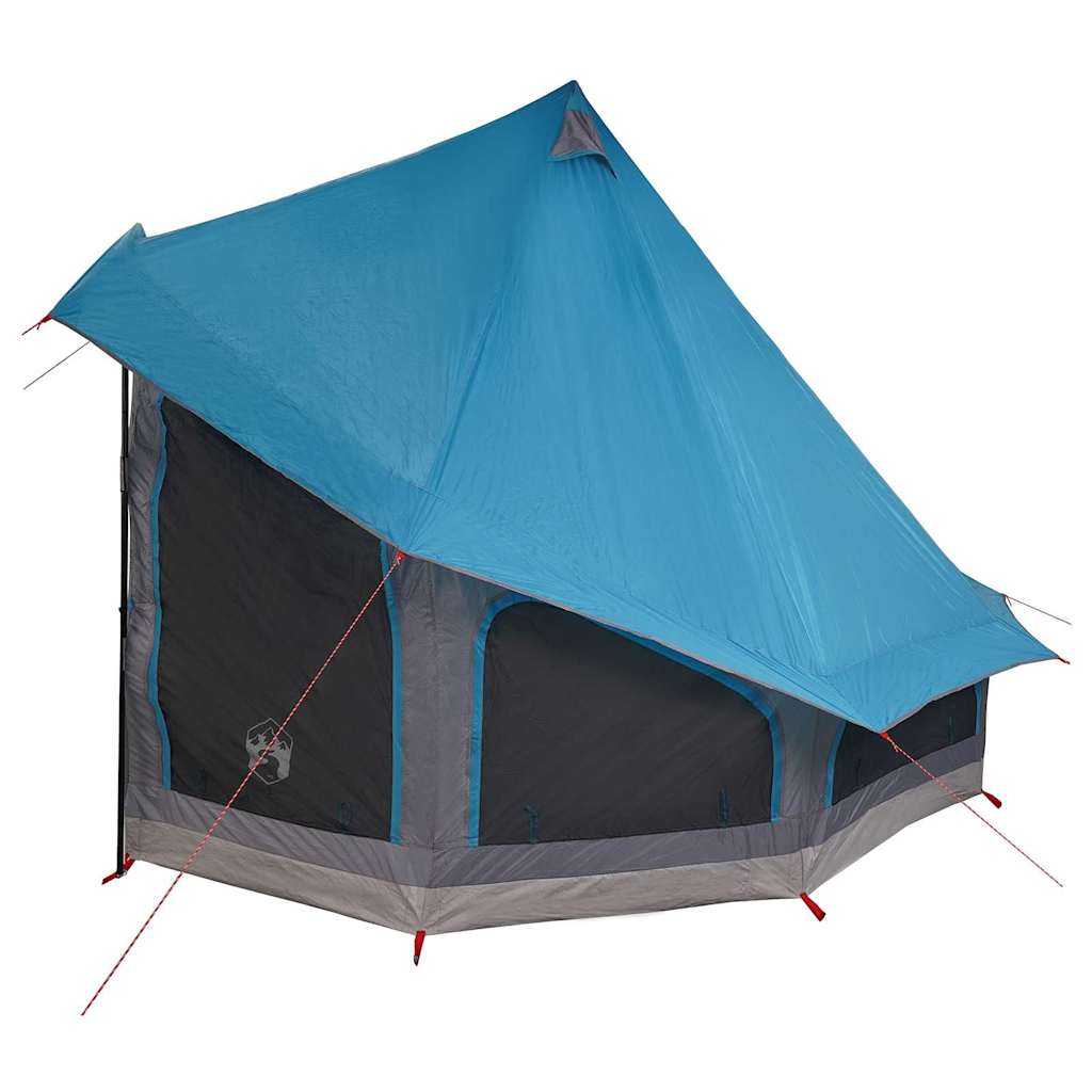 Tipi Tent with Roof Blue 404 x 370 x 270 cm Taffeta