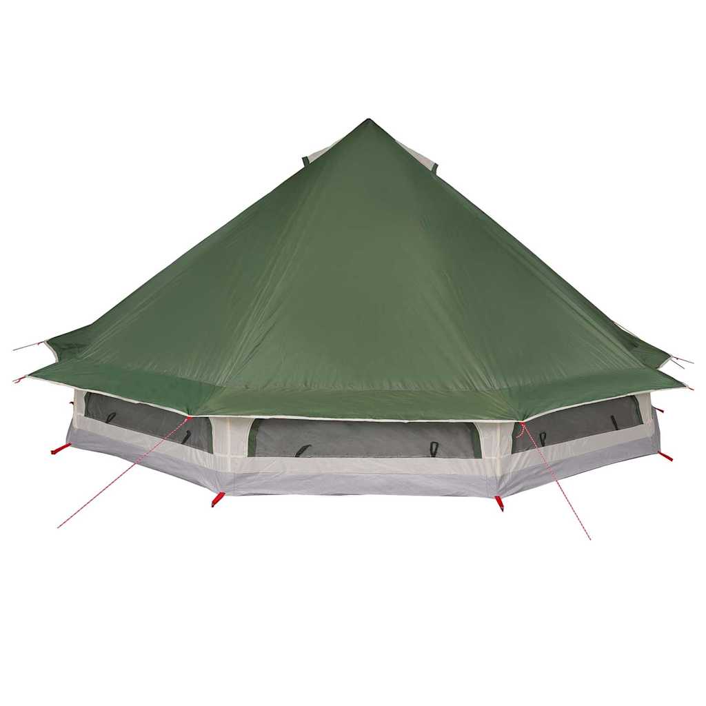 Tipi Tent with Roof Green 508 x 470 x 300 cm Taffeta