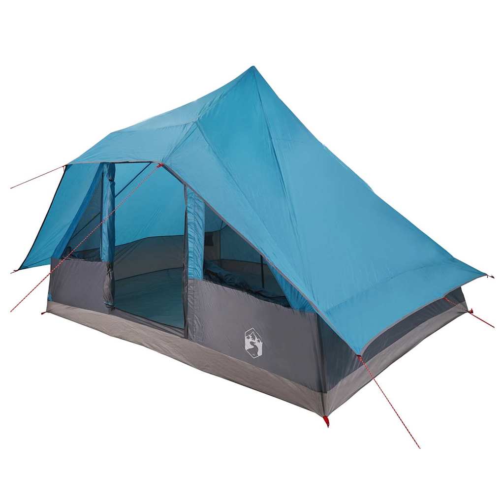 Tipi Tent with Roof Blue 364 x 281 x 257 cm Taffeta