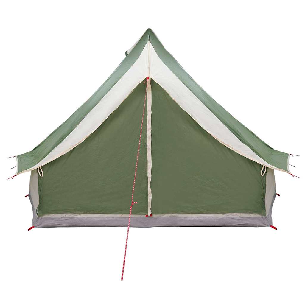 vidaXL Family Tipi Tent Folding Manual Green, Beige 400 x 346 x 250 cm