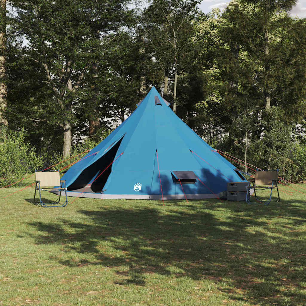 Tipi Tent with Roof Blue 560 x 560 x 300 cm Taffeta