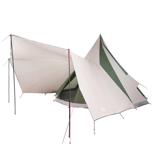 Tipi Tent with Roof Green 510 x 690 x 330 cm Taffeta
