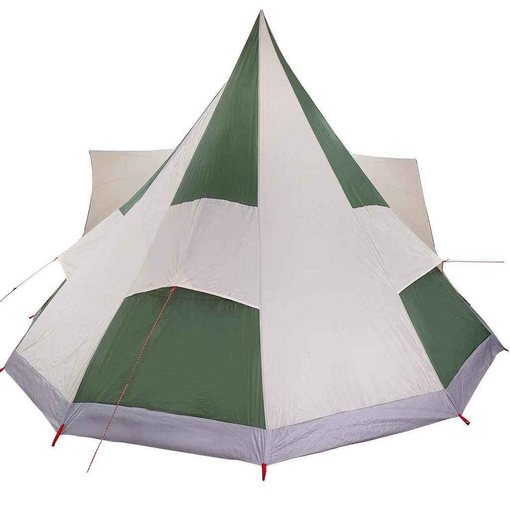 Tipi Tent with Roof Green 510 x 690 x 330 cm Taffeta