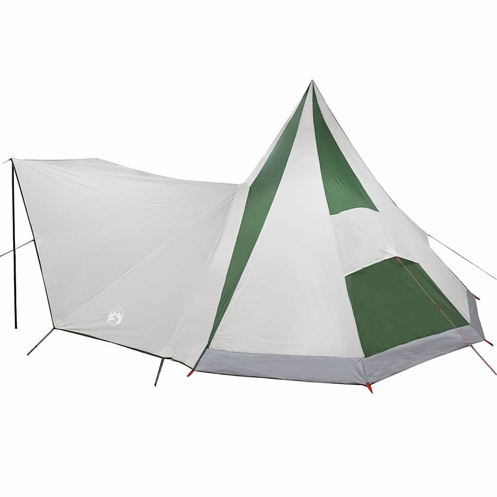 Tipi Tent with Roof Green 510 x 690 x 330 cm Taffeta