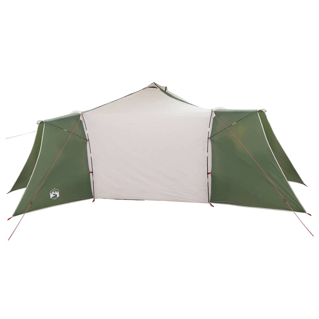Tipi Tent with Roof Green 492 x 492 x 275 cm Taffeta