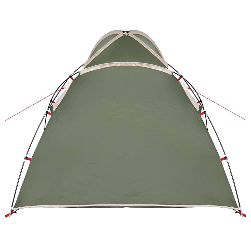 Cabin Tent with Roof Green 370 x 230 x 185 cm Taffeta