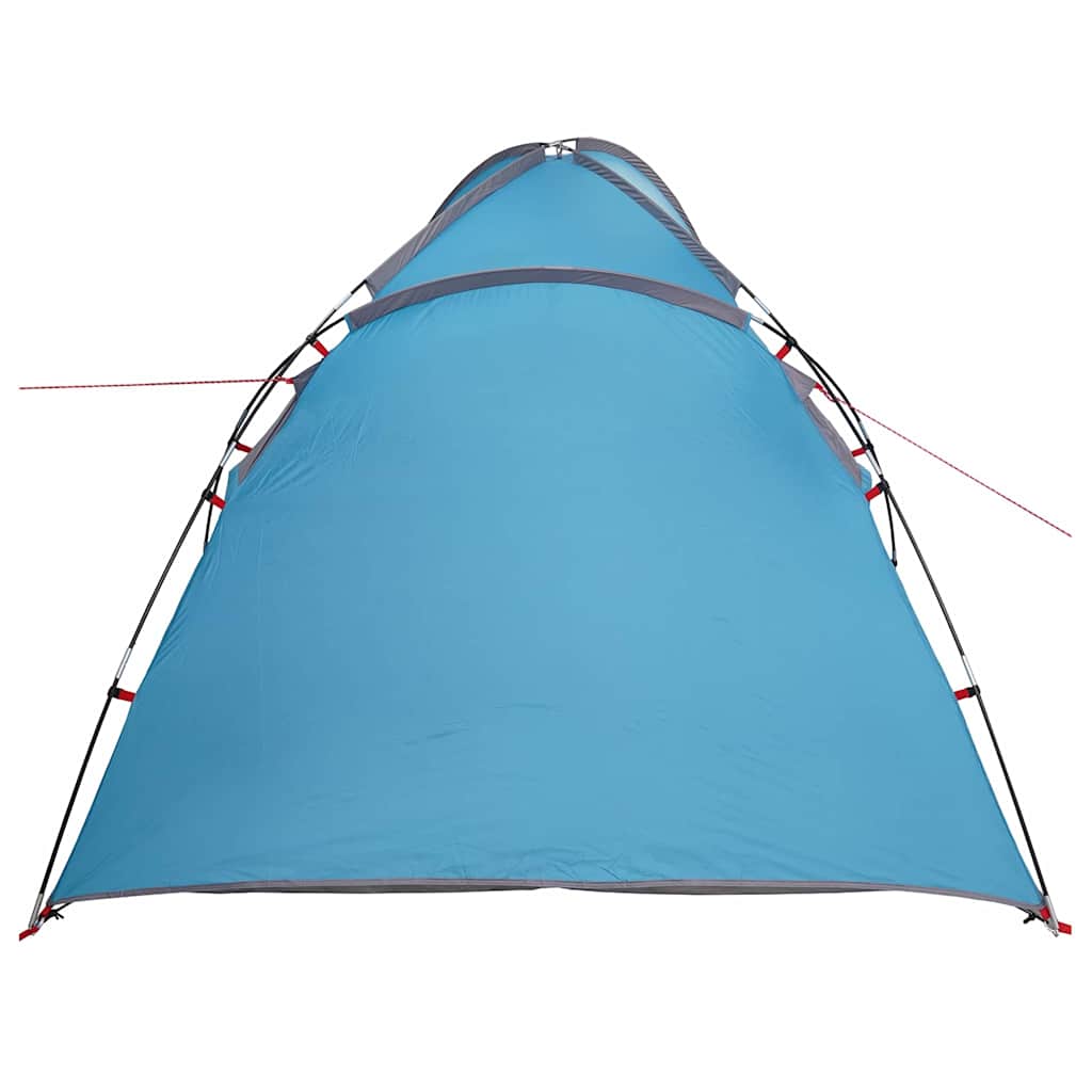 Cabin Tent with Roof Blue 370 x 230 x 185 cm Taffeta