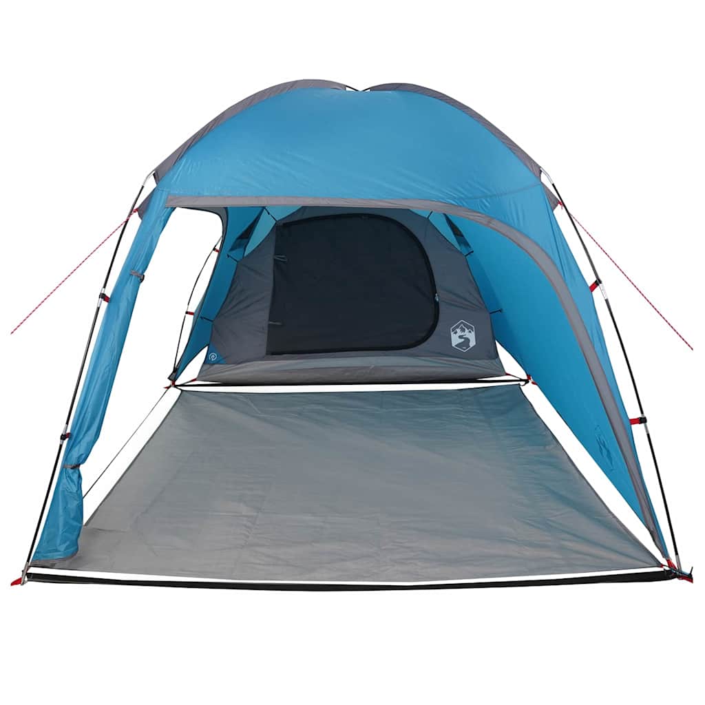 Cabin Tent with Roof Blue 370 x 230 x 185 cm Taffeta