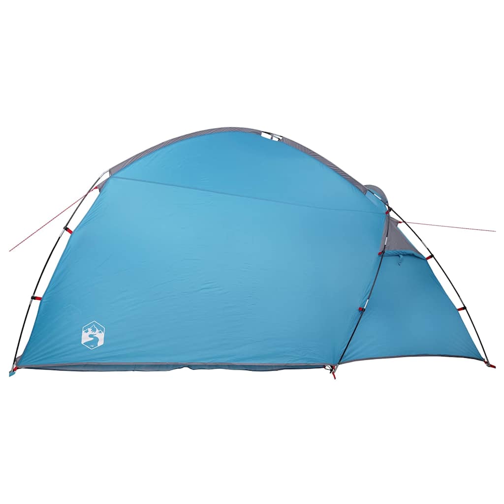 Cabin Tent with Roof Blue 370 x 230 x 185 cm Taffeta