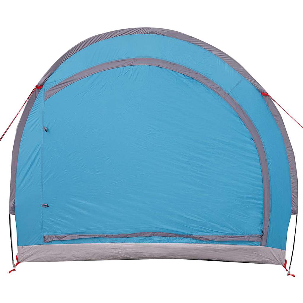 Bike Storage Tent with Roof Blue 256 x 222 x 182 cm Taffeta