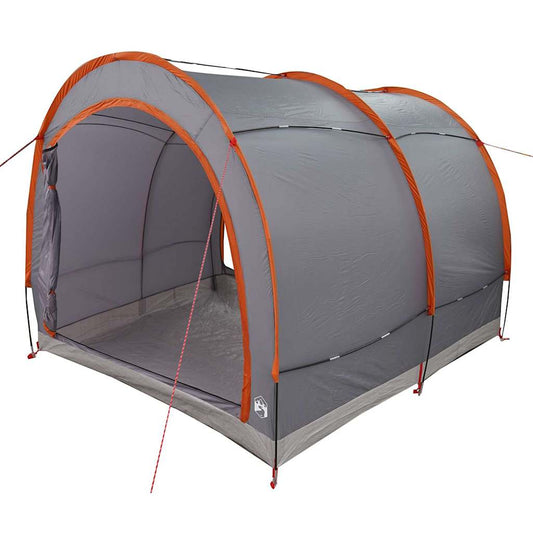Bike Storage Tent Grey and Orange 256 x 222 x 182 cm Taffeta