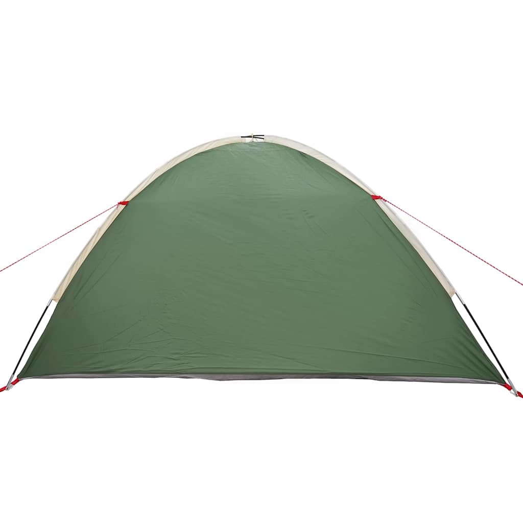 Dome Tent 4-Person 308 x 268 x 130 cm Waterproof Green Taffeta