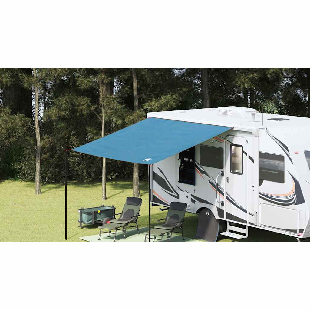 Water Resistant Tarp -Person 240 x 300 cm Waterproof Blue