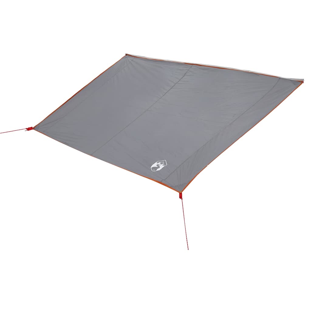 Water Resistant Tarp -Person 240 x 300 cm Grey and Orange