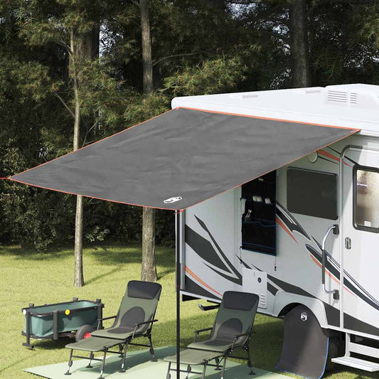 Water Resistant Tarp with Roof Grey and Orange 240 x 350 cm