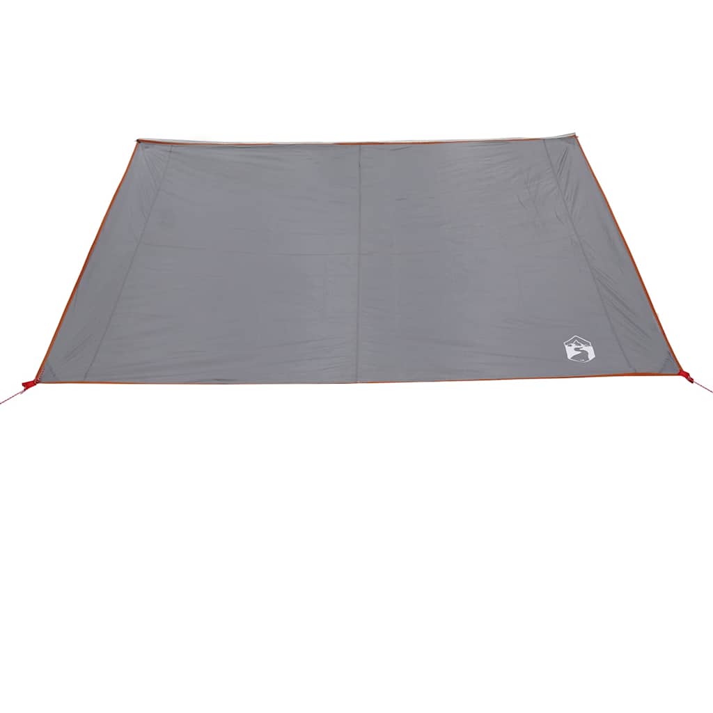 Water Resistant Tarp -Person 240 x 460 cm Grey and Orange